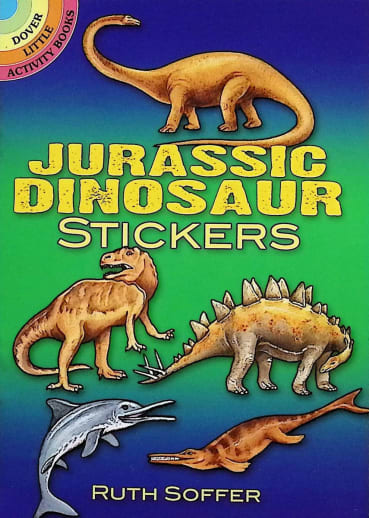 Jurassic Dinosaurs Small Format Stickers