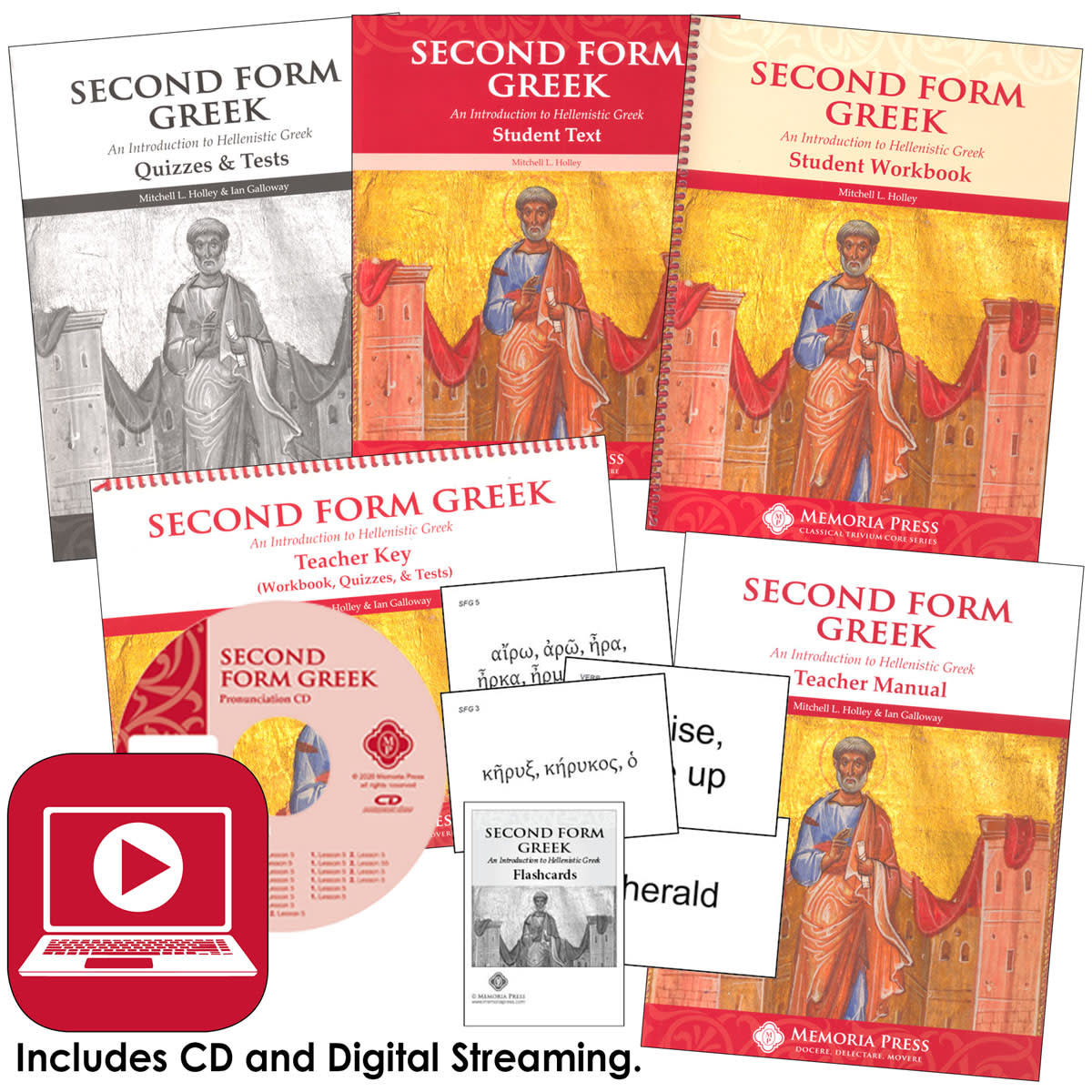 Second Form Greek Basic Set