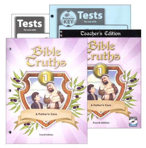 BJU Press Bible Truths 1 Home School Kit 4th Edition
