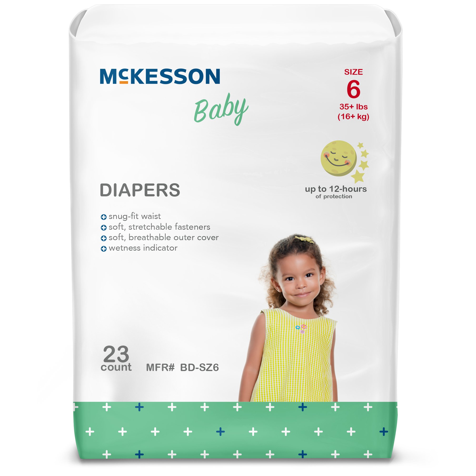 McKesson Baby Diaper, Size 6 MK 1144479