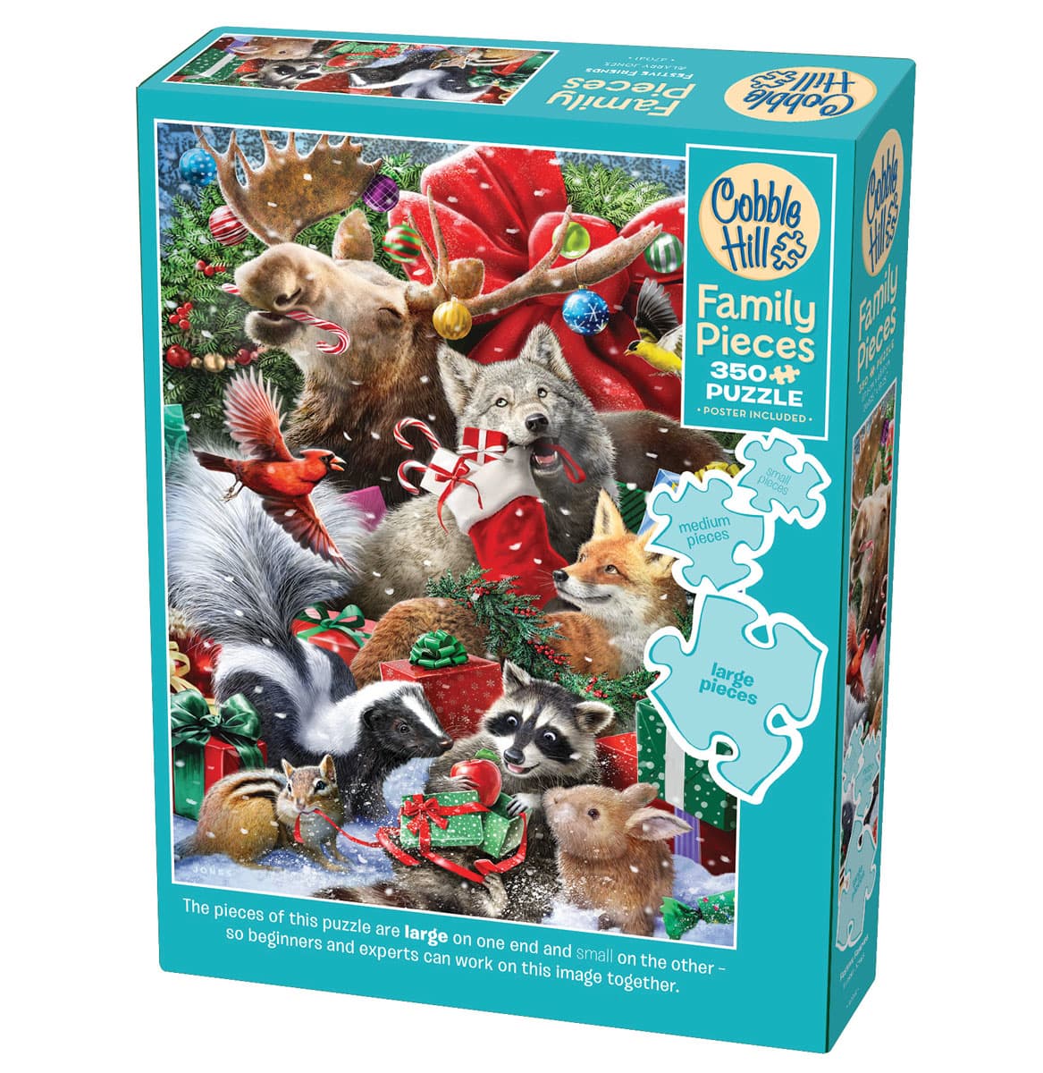 Cobble Hill Festive Friends Puzzle (350 piece)