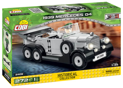 COBI 1939 Mercedes G4 Command Car - 272 pieces (World War II Historical Collection)