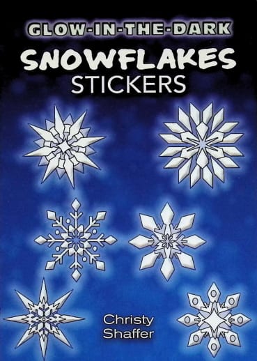 Glow-in-the-Dark Snowflakes Stickers