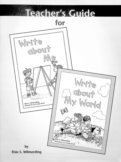 Write About Me/Write About My World Teacher Guide