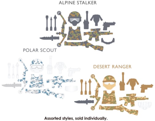 Brick Forge - Modern Combat Accessory Pack (assorted)