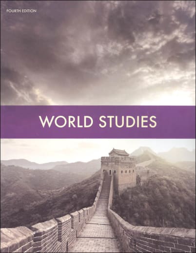 BJU Press World Studies Student Text 4th Edition (copyright update)