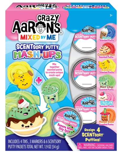 Crazy Aaron's Mixed by Me Thinking Putty Kit - Scentsory Putty Mash-Ups