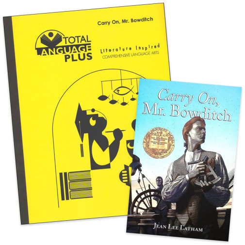 Carry On, Mr. Bowditch: Total Language Plus Study Guide and Book