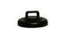 Small Black Magnetic Zip Tie Mount, 10lb, Plenum, UL, 10pc