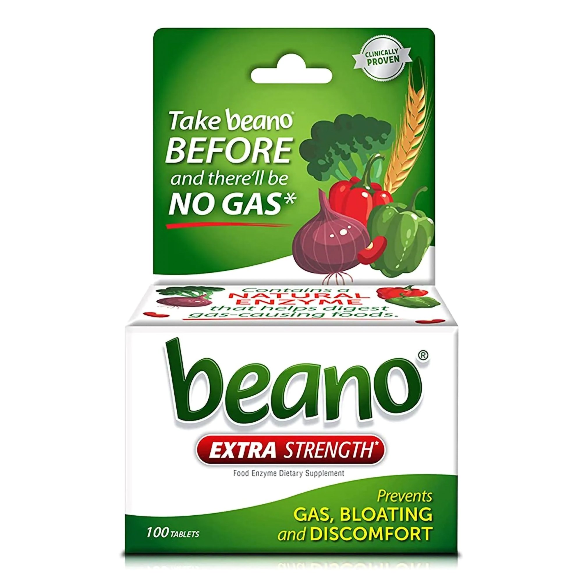 Beano Extra Strength Food Enzyme Tablets MK 848165