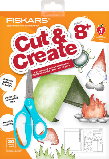 Fiskars Cut & Create 8+ with Big Kids 6" Scissors