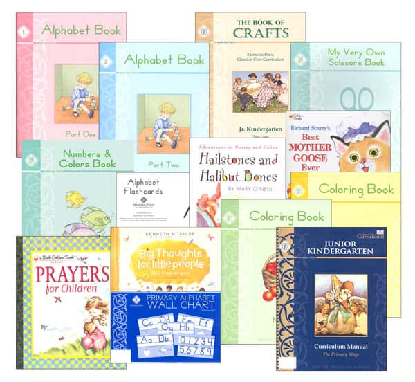 Memoria Press Curriculum 2-Day Jr. Kindergarten Package