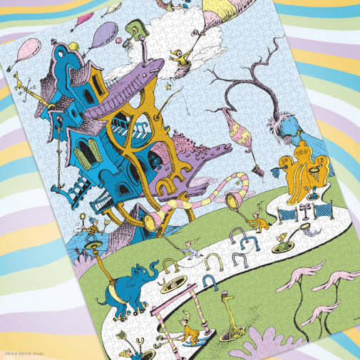 Dr. Seuss Oh, the Places You'll Go! Puzzle (1000 piece)