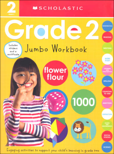 Second Grade Jumbo Workbook: Scholastic Early Learners