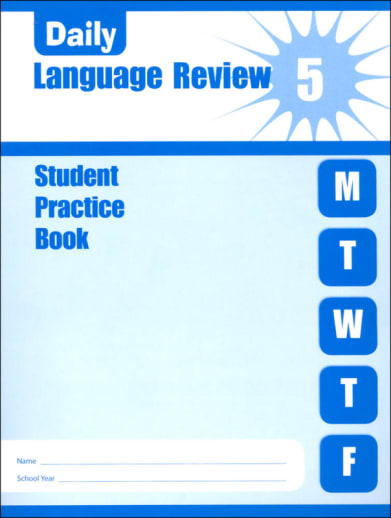 Daily Language Review Grade 5 - Individual Student Workbook