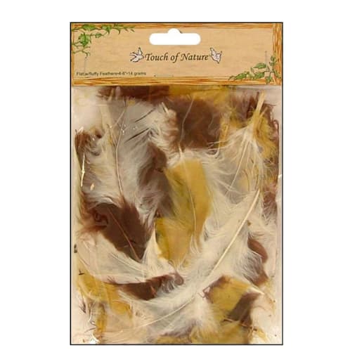 Midwest Design Domestic Goose Feathers, Natural, 0.21 oz.