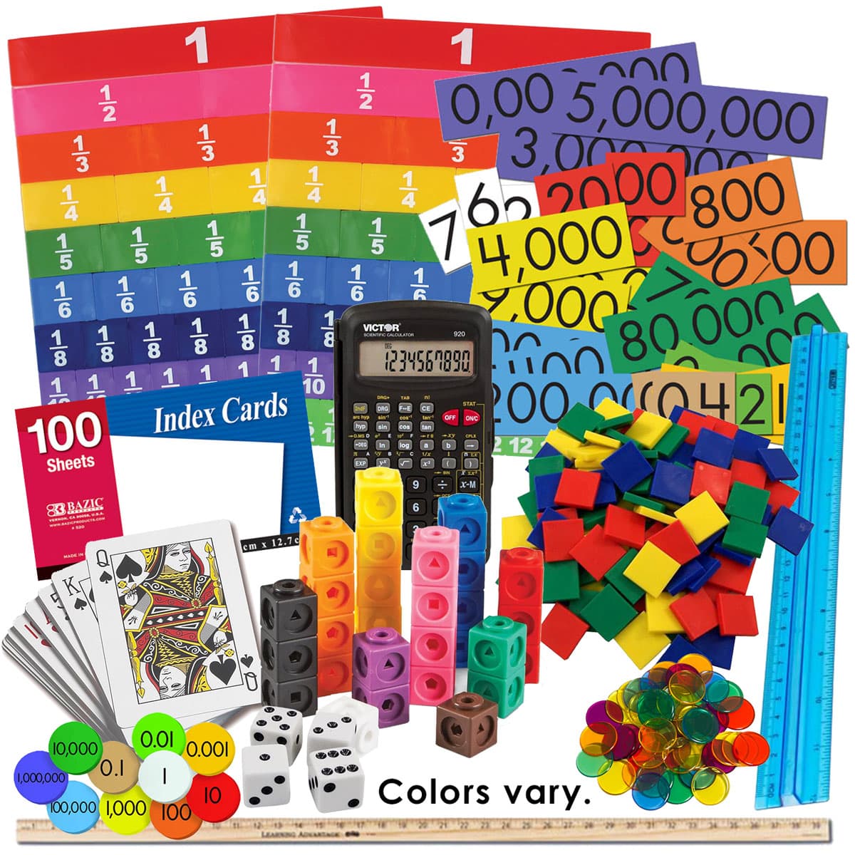 Primary Math 2022 Grade 5 Manipulative Package