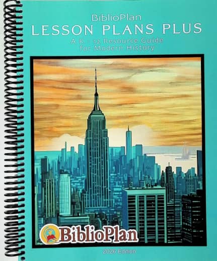 BiblioPlan Modern Lesson Plans Plus