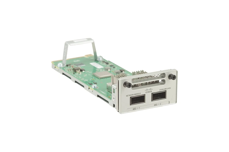 Cisco Catalyst 9300 Network Module 40 Gigabit QSFP+, C9300-NM-2Q, New, Original,