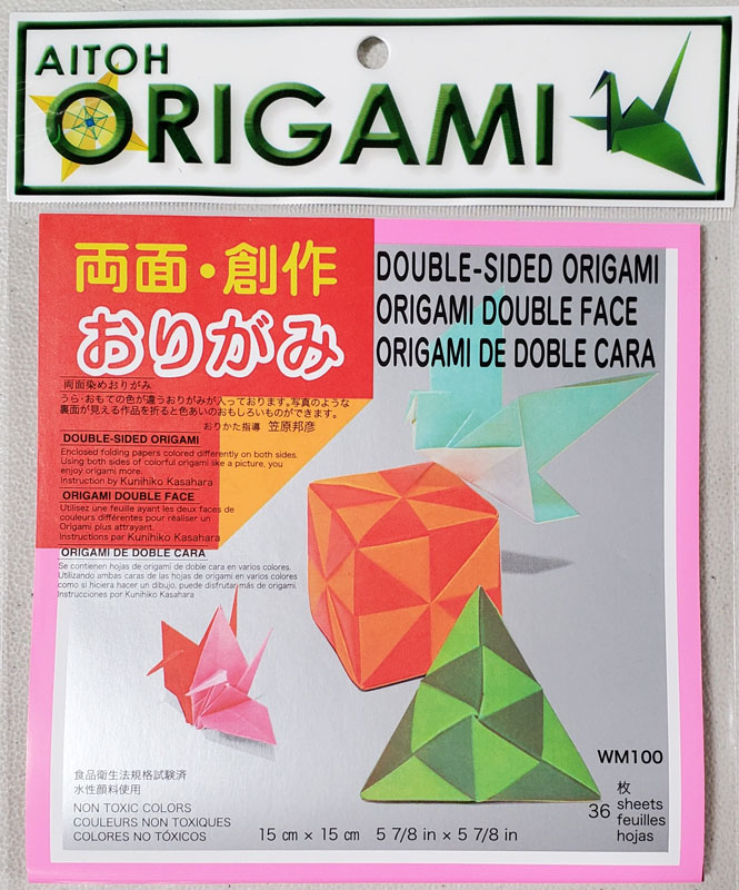 Double-Sided Origami Paper 5-7/8in Square 36 Sheets