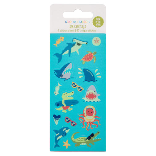 Sea Creatures Stickers (3 Pack)
