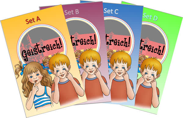 Brilliant! German Level 1 Flashcards Set A-D (Brilliant Foreign Languages)