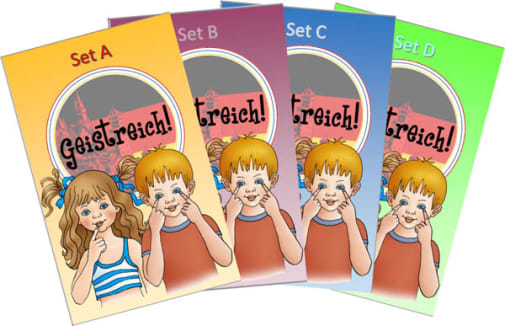 Brilliant! German Level 1 Flashcards Set A-D (Brilliant Foreign Languages)