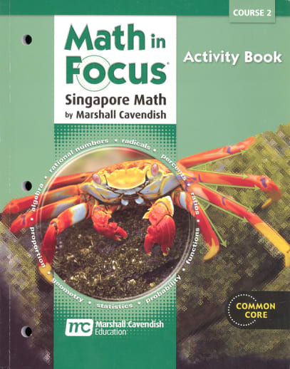 Math in Focus Grade 7 Blackline Activities Book