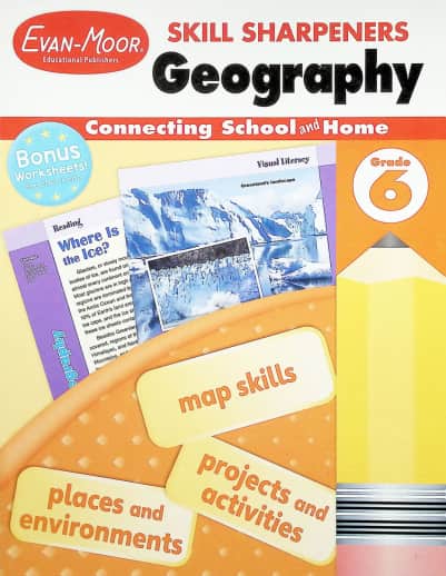 Skill Sharpeners: Geography - Grade 6