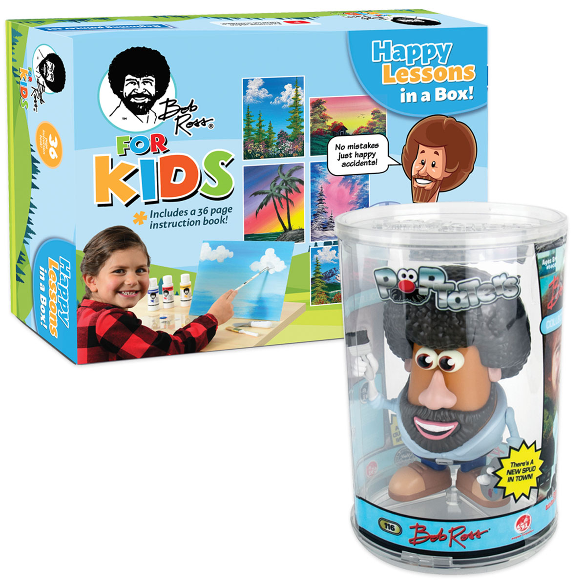 Bob Ross For Kids with PopTater