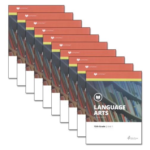 Language Arts 12 Lifepacs Only