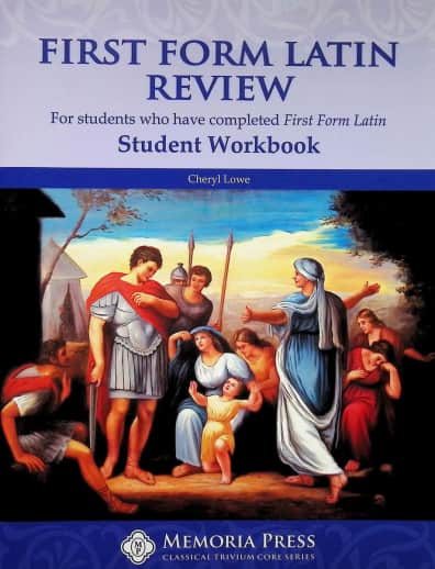 Memoria Press First Form Latin Review Student Book