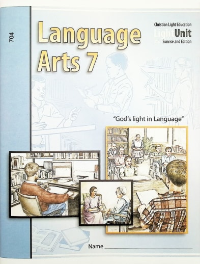 Language Arts LightUnit 704 Sunrise 2nd Edition