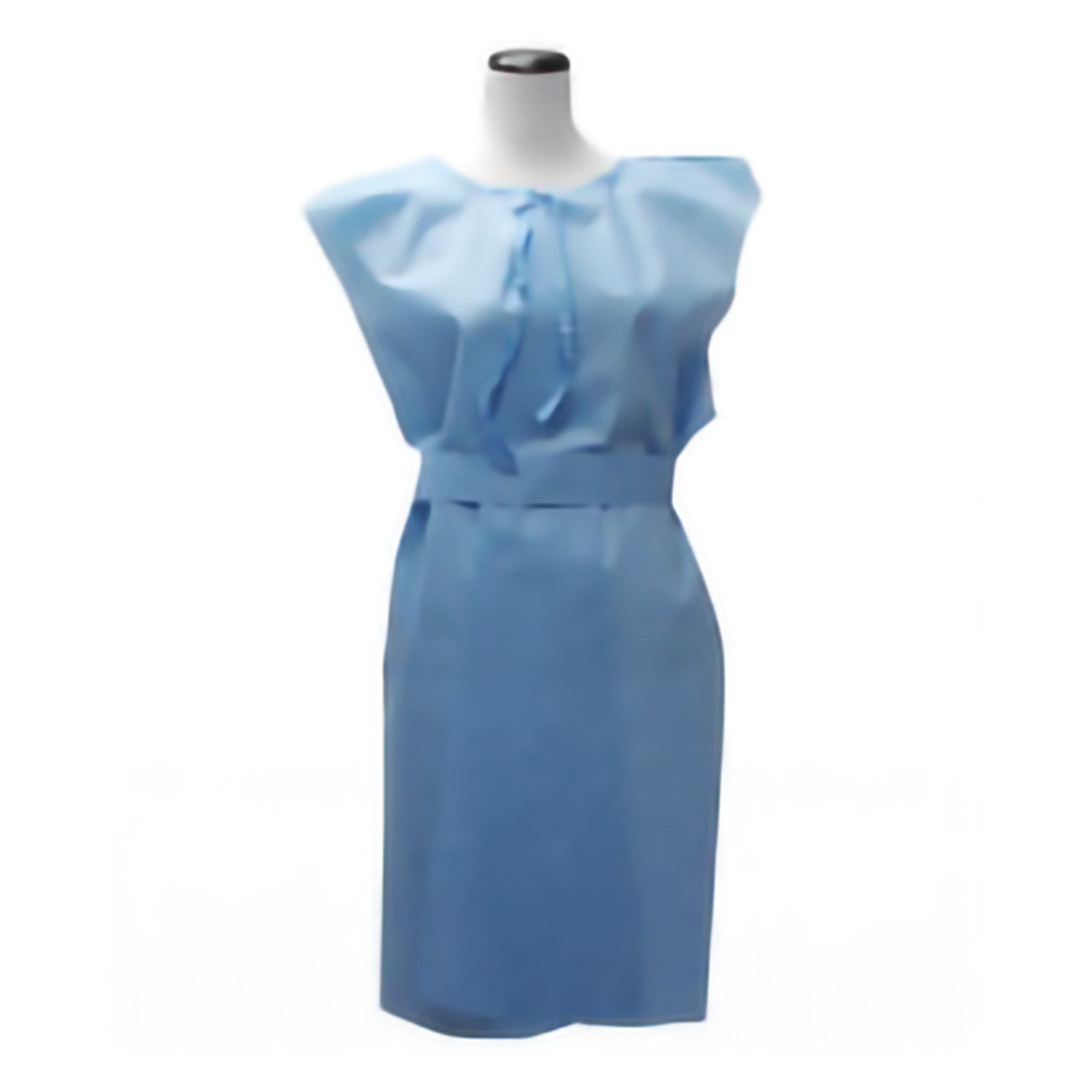 HPK Patient Exam Gown, Medium, Blue MK 168934