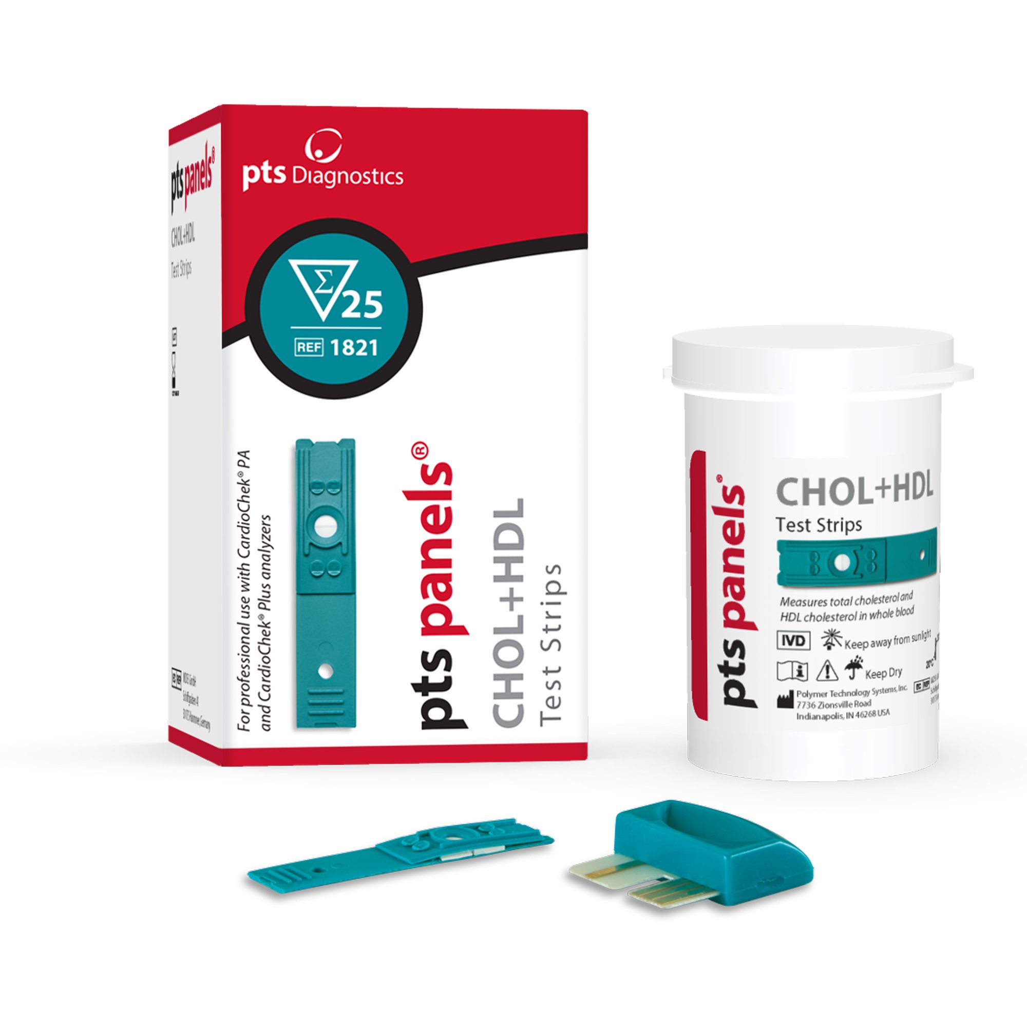 PTS Panels General Chemistry Reagent for use with CardioChek PA Analyzer, HDL MK 652473