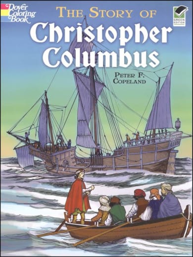Story of Christopher Columbus Coloring Book