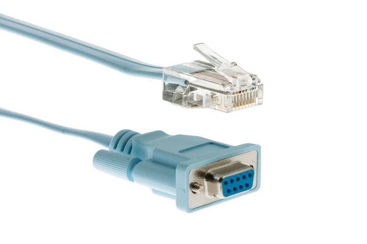 Rollover Console Cable, RJ45 to RJ45, 6ft