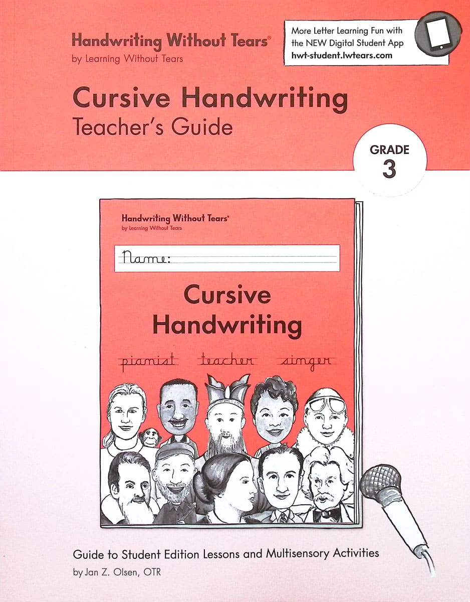 Cursive Handwriting Teacher's Guide (2022 Edition)