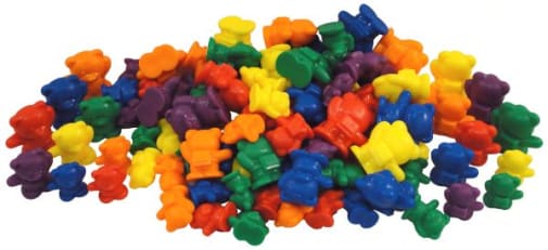 Bear Counters (6 color, 96)
