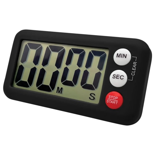 Magnetic Digital Classroom Timers - Black