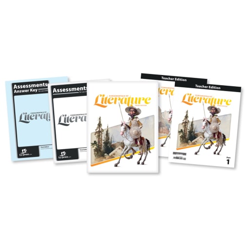 BJU Press Fundamentals of Literature Home School Kit 3rd Edition