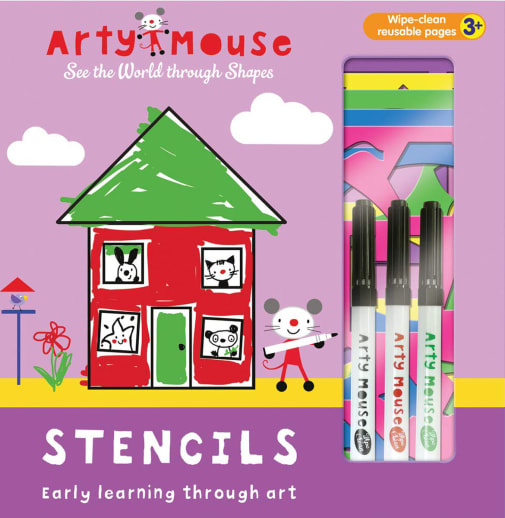 Arty Mouse Stencils Creativity Kit