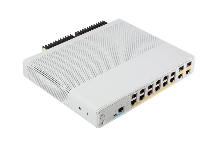 Cisco Catalyst 3560 Series 12 Port PoE Switch, WS-C3560C-12PC-S, Refurbished, Original