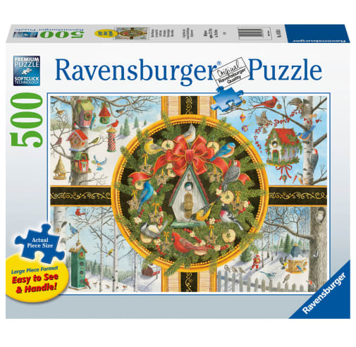 Ravensburger Christmas Songbirds 500 Piece Jigsaw Puzzle