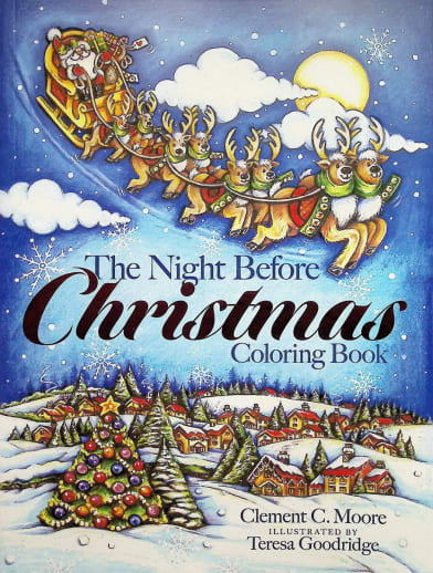 The Night Before Christmas Coloring Book | Dover Publications