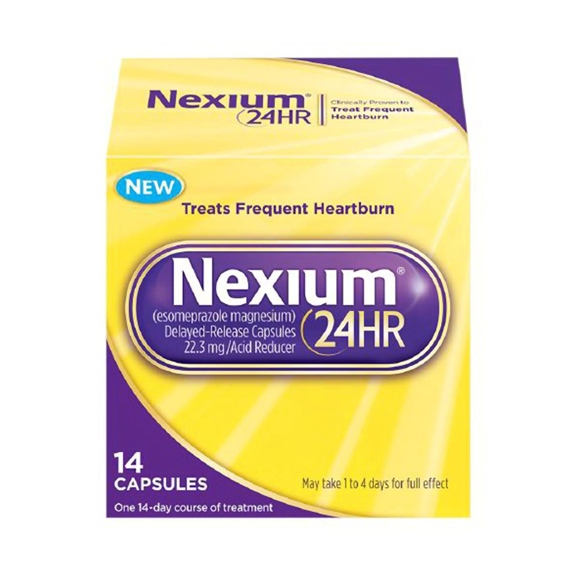 Nexium 24HR Esomeprazole Magnesium 20 mg Acid Reducer Capsules MK 901988
