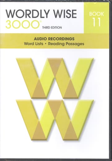 Wordly Wise 3000 3rd Edition Book 11 Audio CDs
