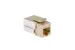 Cat6A RJ45 110 Type Keystone Jack, Ivory