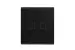 37U LINIER Server Cabinet - Glass/Glass Doors - 24&quot; Depth