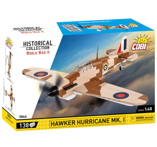 COBI Hawker Hurricane Mk. 1 Fighter - 138 pieces (World War II Historical Collection)